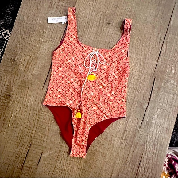 Poupette St. Barth Lola One Piece Swimsuit. - Picture 1 of 4